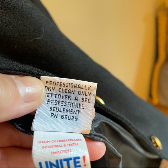 Vintage Herbert Grossman Wool Blazer Size 8 - Picture 7 of 8